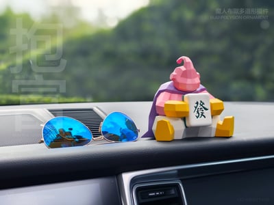 【七龍珠】空界工作室-桌上汽車擺飾 抱富佈歐8