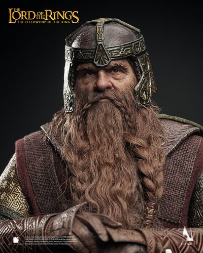 【正版授權】INART－魔戒首部曲：魔戒現身 金靂 收藏級可動人偶6