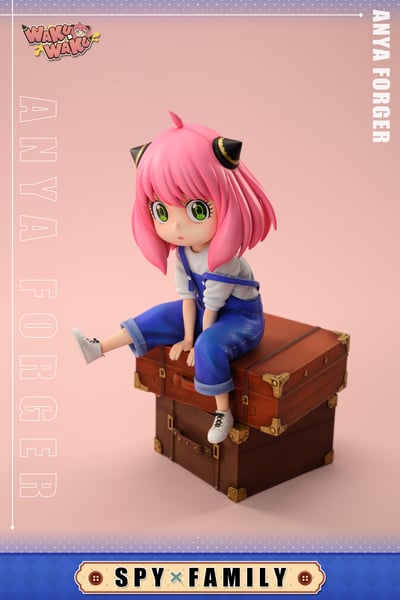 【SPYxFAMILY】WakuWaku Studio-015 背帶褲粉紅女孩 阿尼亞（海外現貨）2