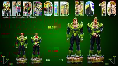 【七龍珠】BP.Studio 黑珍珠工作室-人造人篇 第三彈 人造人16號8