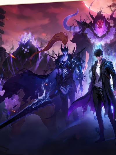 【週邊】星空工作室－我獨自升級 裝飾畫3