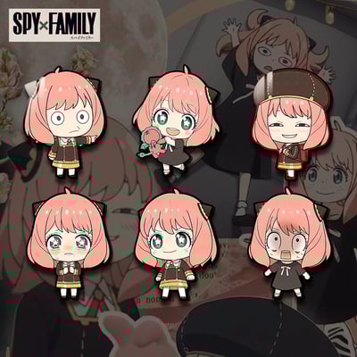 【週邊】阿喵畫社-阿妮亞六宮格卡磚1