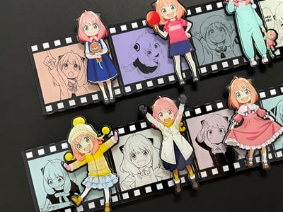 【週邊】萌萌匠-間諜過家家阿尼亞組合冰箱貼6