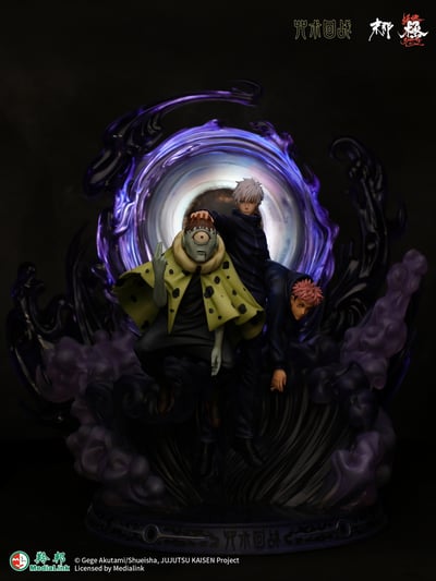 【咒術迴戰】末那魂燃-五條悟 vs 漏瑚 領域展開 無量空處19