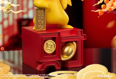 【寶可夢】櫻花 studio-招財皮卡丘4