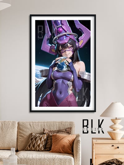 【週邊】巴洛克－漫威 吞妹 裝飾畫 & 冰箱貼4