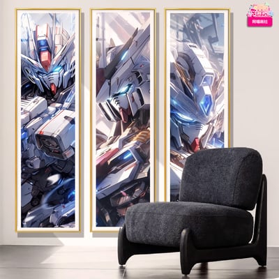 【週邊】阿喵畫社-鋼彈大豎三宮格3