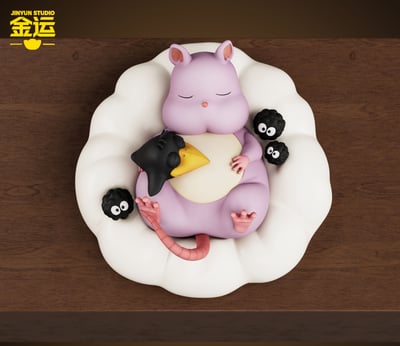 【宮崎駿】金運Studio－療癒系溫馨 坊寶寶小夜燈2