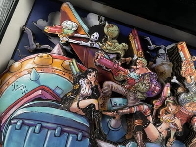 【週邊】KK工作室-ONEPIECE We Are Eternal 立體裝飾畫5