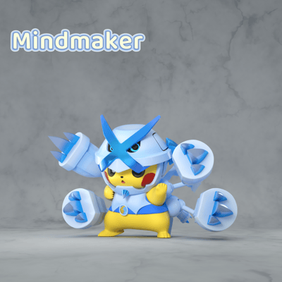 【寶可夢】MindMaker-Mega皮卡丘 第五彈 mega巨金怪皮卡丘4