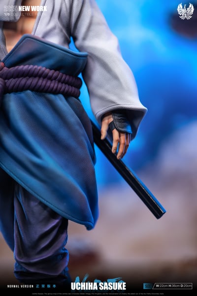 【火影忍者】涅槃工作室-佐助的一生系列 第一款 白衣佐助4