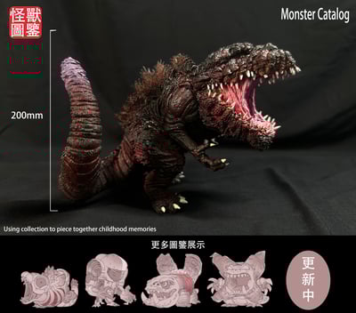 【哥吉拉】模咖造物-ATM怪獸圖鑑系列 第一彈 哥吉拉第四形態1