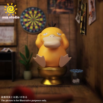 【寶可夢】SUN studio-便秘可達鴨 馬桶可達鴨2