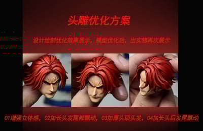 【海賊王】SUPER HERO超英工作室 × 肆皇殿 STUDIO－海上皇帝系列 第一彈 斷臂大叔8