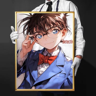 【週邊】千鳥社-名偵探柯南江戶川Conan午睡毯地毯裝飾畫4