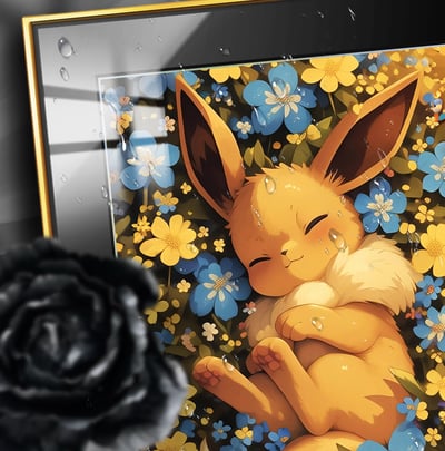 【週邊】阿喵畫社-花海 伊布2