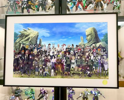 【週邊】星空工作室－火影忍者 終結之谷大合集 裝飾畫1