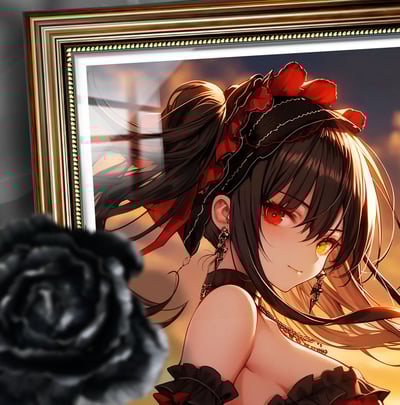 【週邊】阿喵畫社-黃昏 時崎狂三3