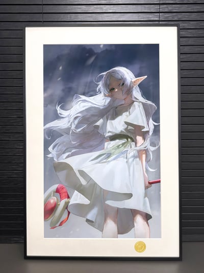 【週邊】H2工作室－葬送的芙莉蓮 憂傷芙莉蓮 裝飾畫2