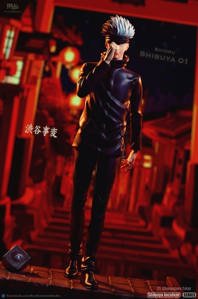 【咒術迴戰】Real Creation-涉谷事變系列 01 02 五條悟 x 羂索(偽夏油傑)8