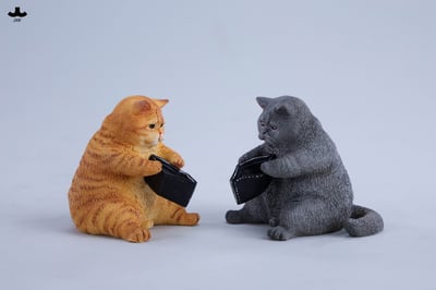 【正版授權】JXK－錢包空空貓3