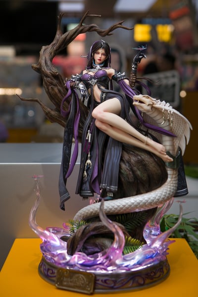 【正版授權】光年工作室-蛇引迷心 劍網3 五毒成女雕像5