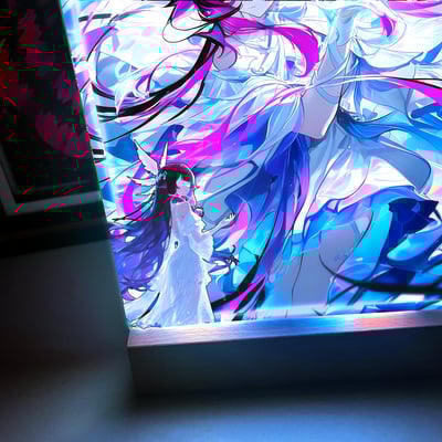 【週邊】阿喵畫社－哥倫比亞 發光卡磚3