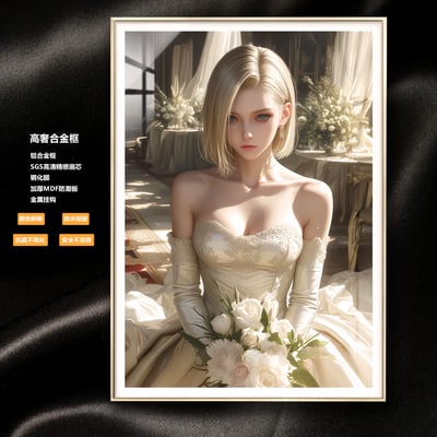 【週邊】阿喵畫社-婚紗 18號1