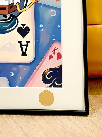 【週邊】星空工作室－海綿寶寶 紙牌海綿寶寶 裝飾畫5