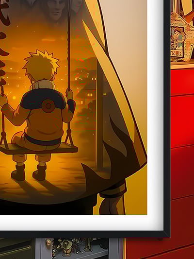 【週邊】巴洛克－火影忍者 七代火影 裝飾畫 & 冰箱貼3