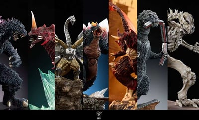 【哥吉拉】硬殼工作室 Hardcore Studio－初代哥吉拉 骨架化石9