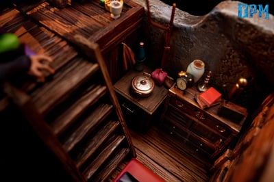 【宮崎駿】OPM-Studio-桌面系列 012 千與千尋 鍋爐爺爺3