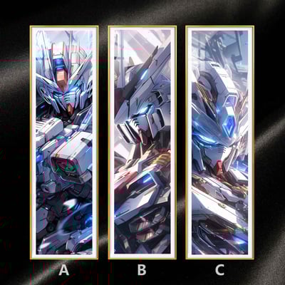 【週邊】阿喵畫社-鋼彈大豎三宮格5