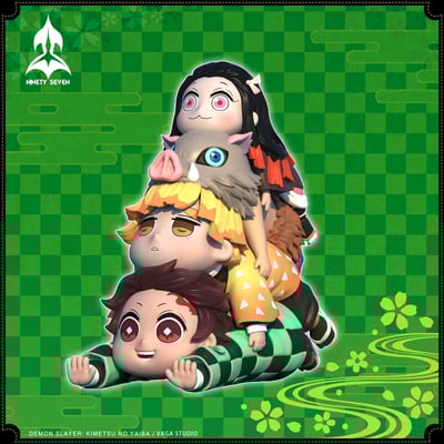 【鬼滅之刃】NINETY SEVEN 玖柒-鬼滅之刃疊疊樂4