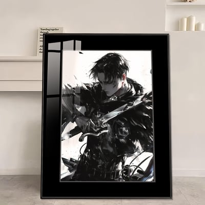 【週邊】橘子工作室－進擊的巨人 刀鋒之翼 兵長利威爾 裝飾畫2