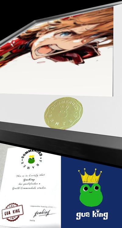 【週邊】皇呱工作室－新世紀福音戰士 明日香的憤怒 裝飾畫6