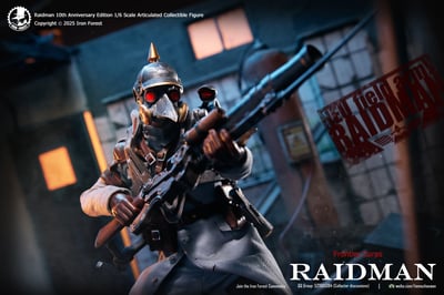 【可動人偶】鐵森林-突擊者紀念款8