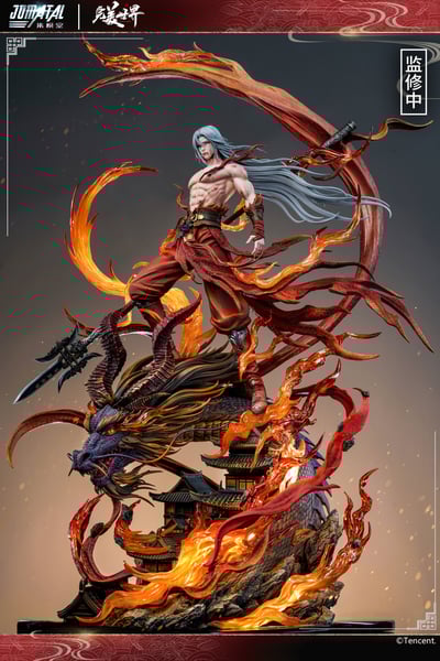 【正版授權】集模堂 jomatal－完美世界 紅衣石昊雕像3