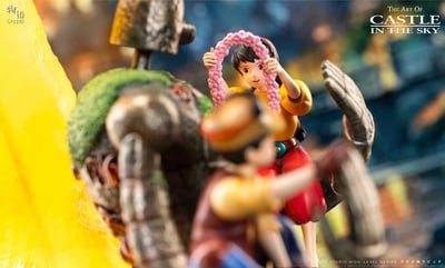 【宮崎駿】物語工作室-桌面系列 06 天空之城 愛的擁抱6