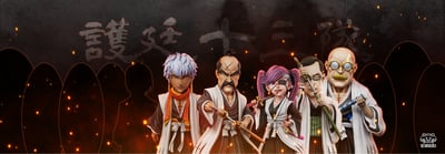 【死神】YZ工作室－初代十三番隊 第五彈 九番隊隊長 九面井煙鐵3