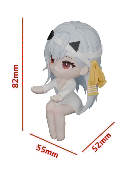 【正版授權】SWIF-勝利女神 泡麵壓公仔5