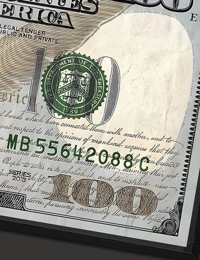 【週邊】千鳥社-寶可夢皮卡丘美元潮流招財裝飾畫5