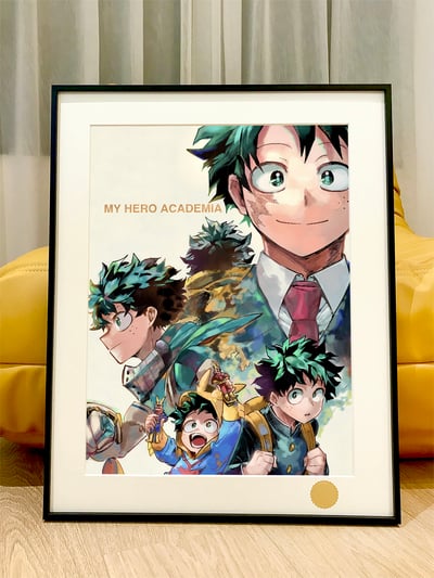 【週邊】星空工作室－我的英雄學院 綠谷出久 裝飾畫1
