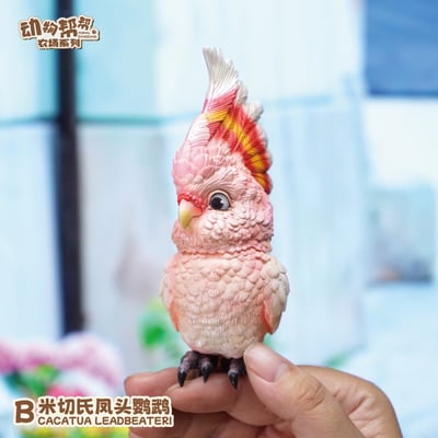 【原創授權】傑刻動漫 x 動物幫-啥鳥？系列 第三彈 小葵花鸚鵡&米切爾鸚鵡5