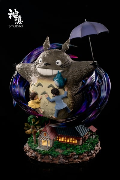 【宮崎駿】神隱工作室-剪影瞬間系列 龍貓的夜遊邀約2