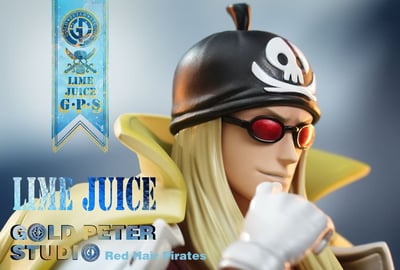 【海賊王】GP Studio GOLD PETER STUDIO-四皇紅髮海賊團 第四款 萊姆瓊斯3