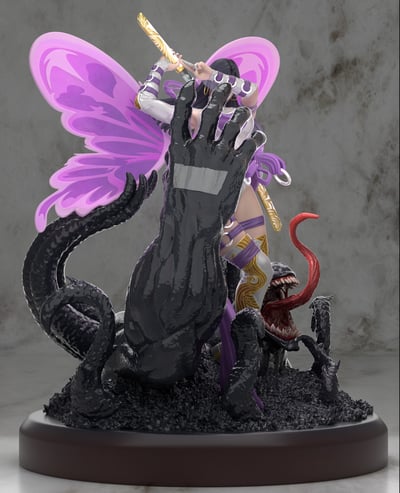 【漫威】行者工作室-漫威系列 靈蝶&毒液14