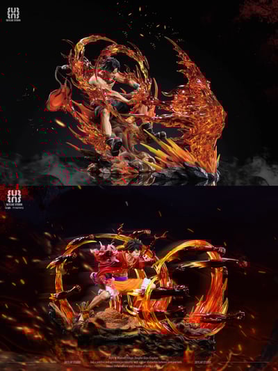 【海賊王】Skylar-Studio-重塑經典系列 第二彈 機關槍魯夫4