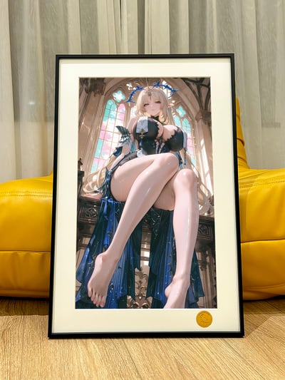 【週邊】星空工作室－鳴潮 坐姿卡提希婭 裝飾畫1