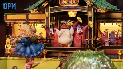 【宮崎駿】OPM-Studio-桌面場景系列 010 千與千尋 河神3